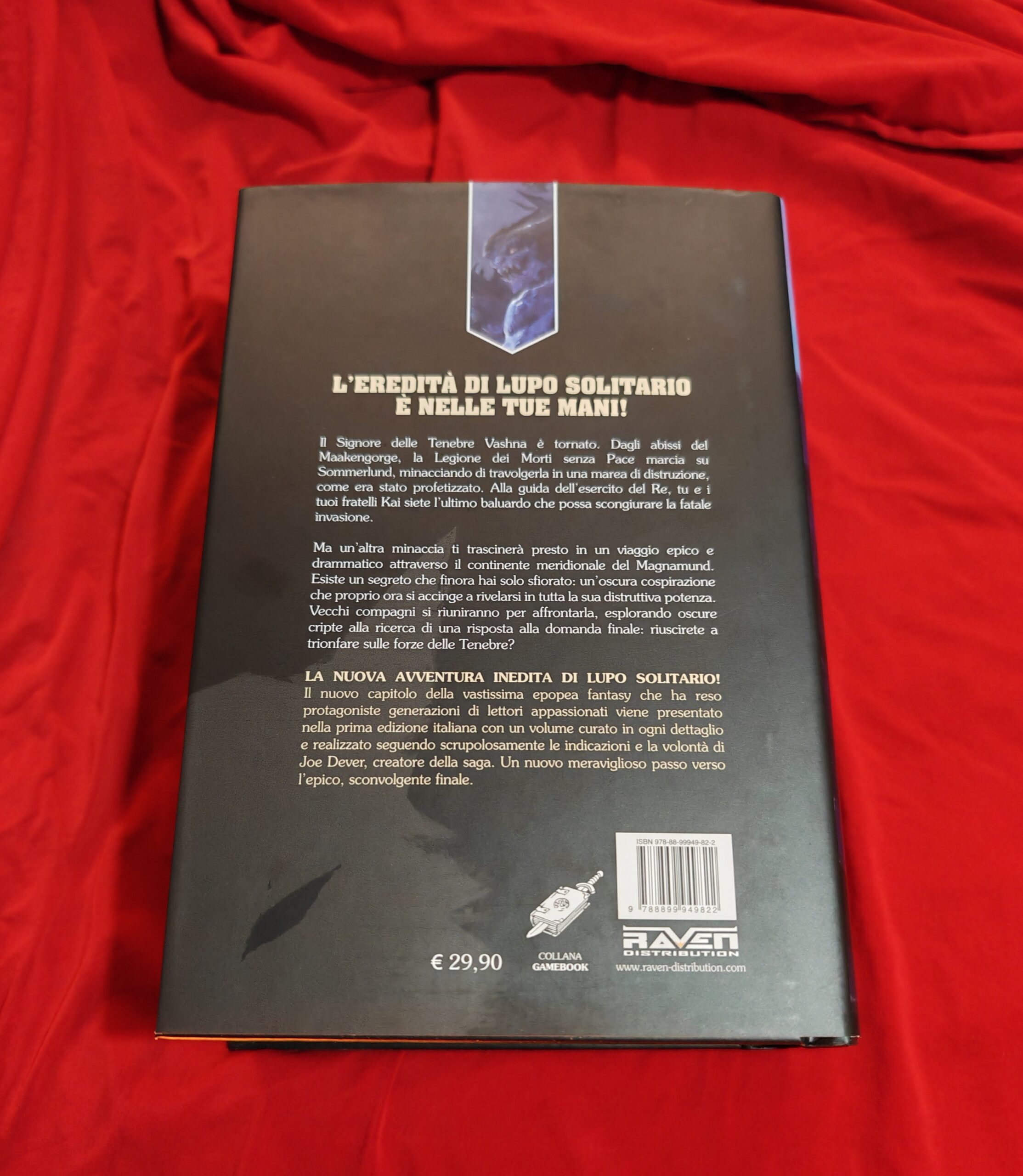 Lupo Solitario 31 il crepuscolo della notte eterna ed. Vincent Books/Raven  Lone Wolf di Joe Dever Nuovo - L'Antro della Città Senza Nome shop